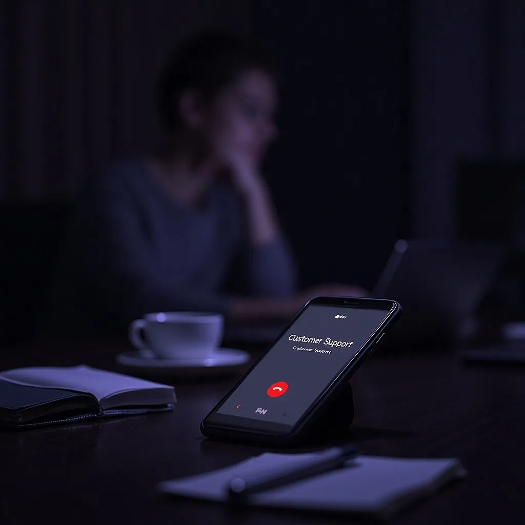 Customer Support Interface with Call Controls